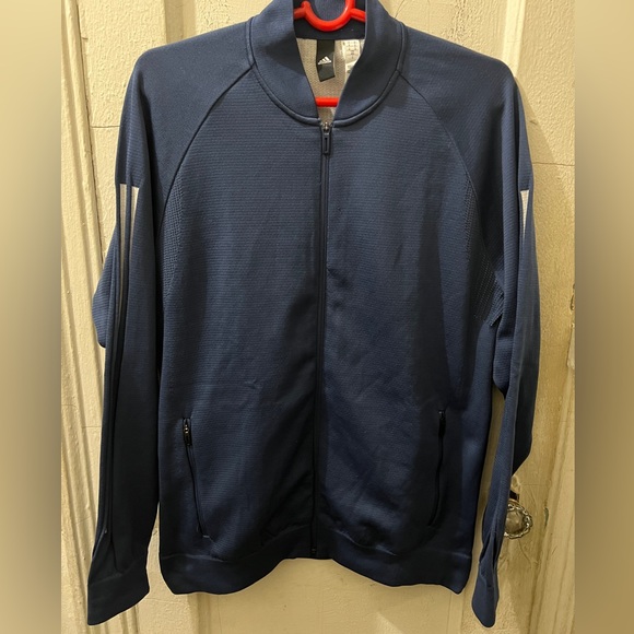 Adidas Men's Essentials Warm-Up 3-Stripes Track Jacket Size Medium - Picture 2 of 9